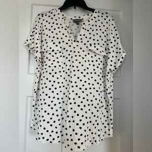 STYLE & CO Polka Dot Women's Top